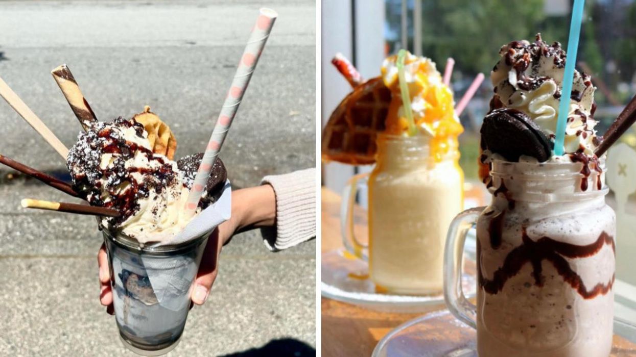 This Restaurant In Vancouver Has The Most Unreal Milkshakes & One Has A Waffle On It