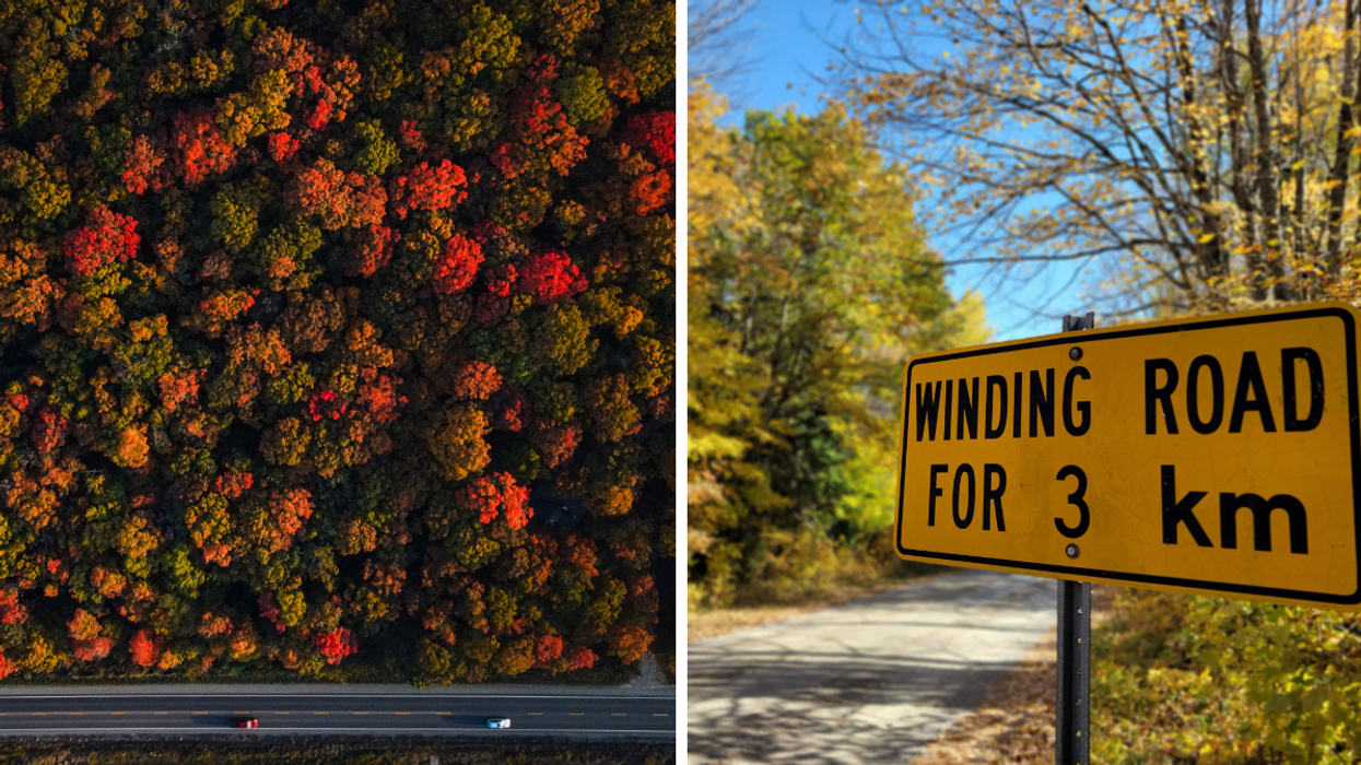 This scenic drive in this charming town near Toronto reveals stunning fall colours