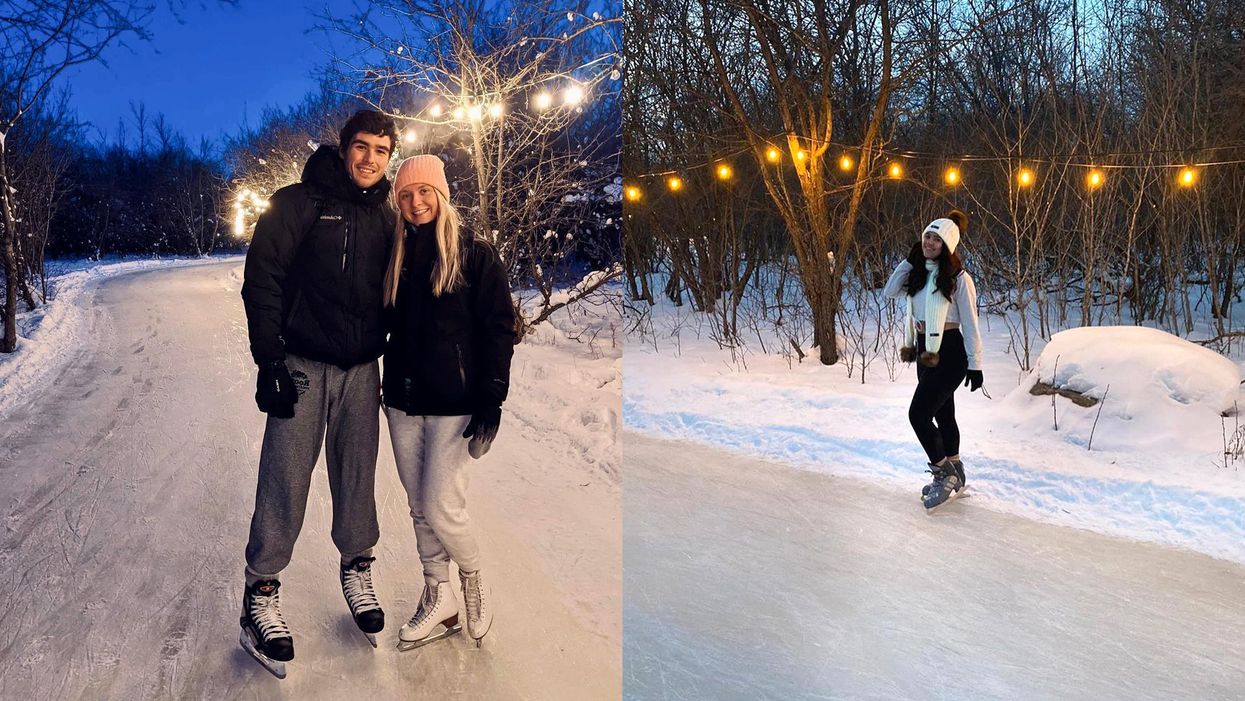 This Skating Trail Near Ottawa Is A 3-km Twinkling Wonderland