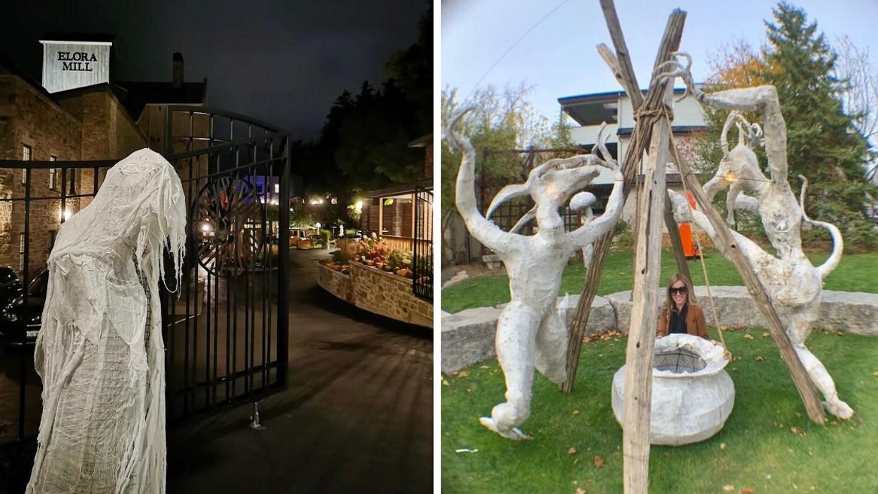 This Small Ontario Town Is Being Invaded By Glowing Monsters & Zombies This Month