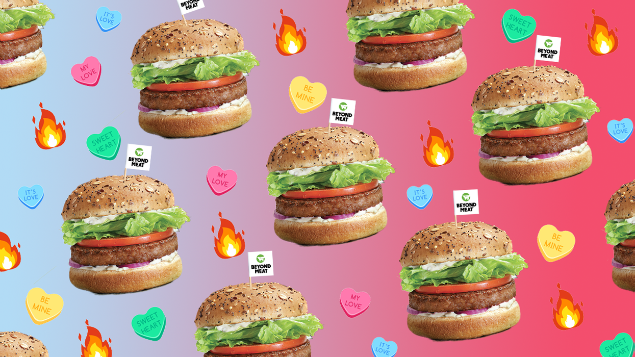 This Spicy A&W Valentine's Deal Gets Your S/O A Free Beyond Burger Dinner