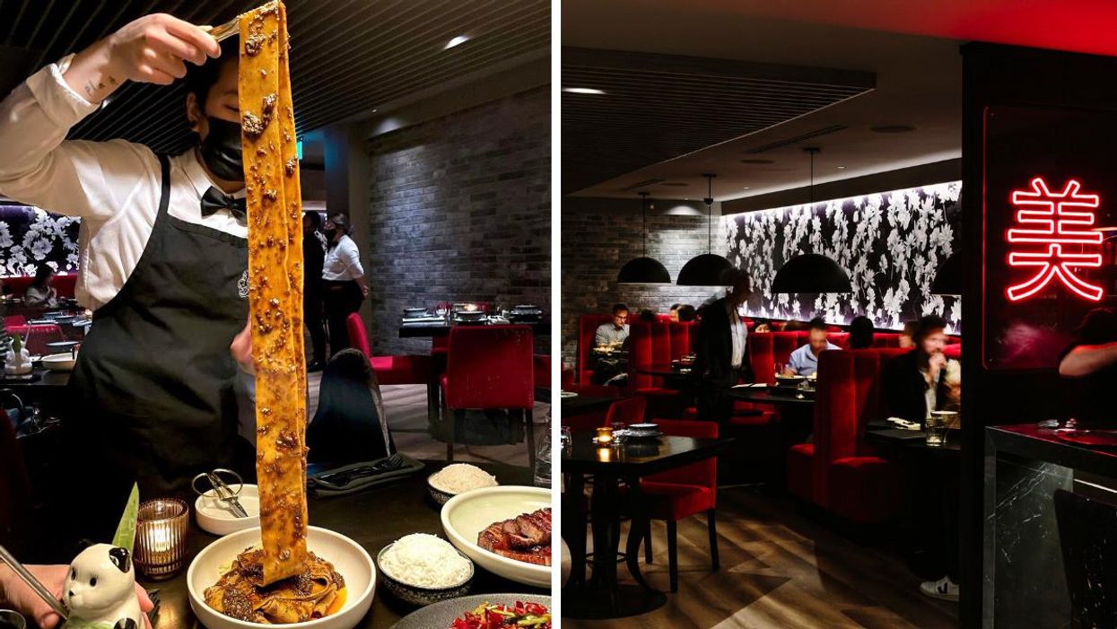 This Swanky Chinese Restaurant In Toronto Serves 4-Foot Noodles & You Won't Want To Share