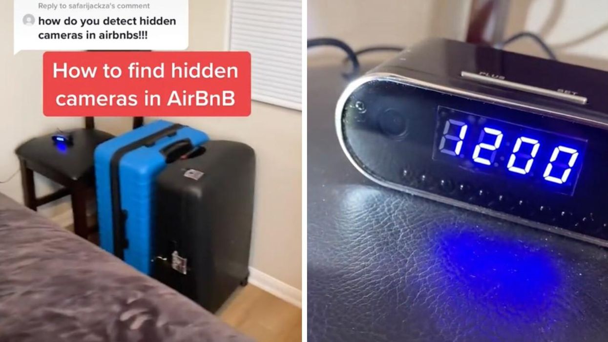 This TikTok Video Is Going Viral For Showing You How To Spot Hidden Cameras In Airbnbs