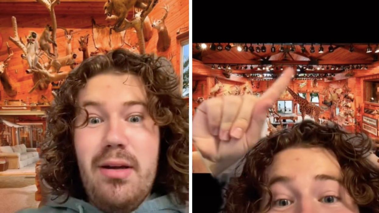 This TikTok Video Shows Off A Creepy $1.5 Million US Mansion That Looks Like A Haunted Zoo