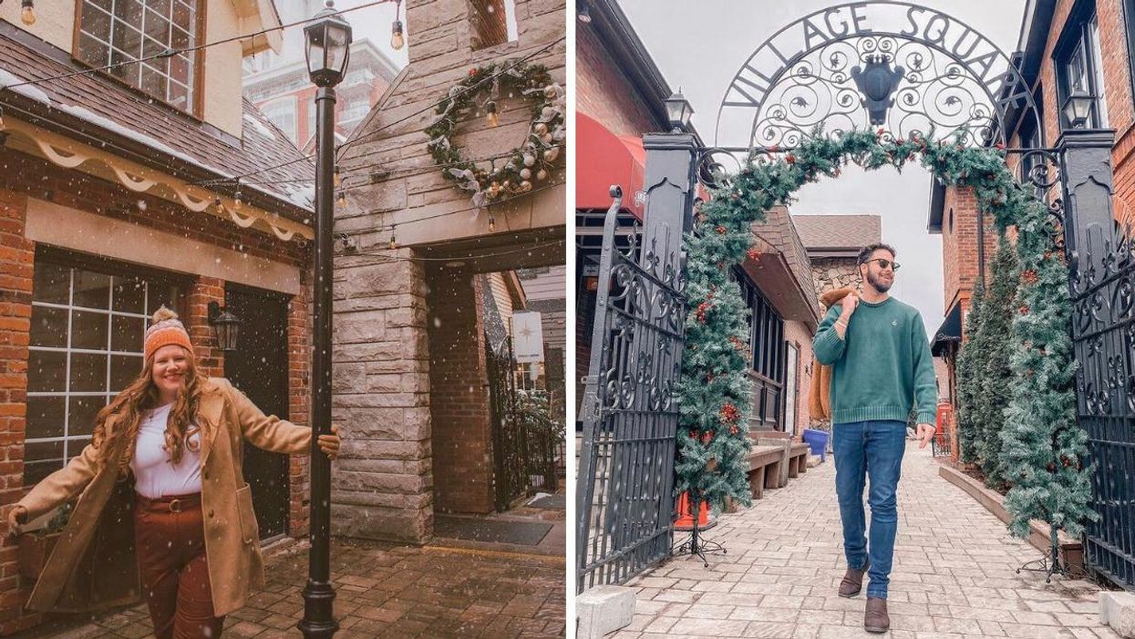 This Tiny Christmas Village Near Toronto Is Like Stepping Into Snowy Hogsmeade