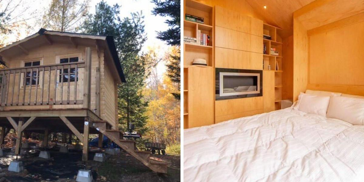 This Tiny House For Sale In Ontario Is Only $50k & It’s Super Cozy