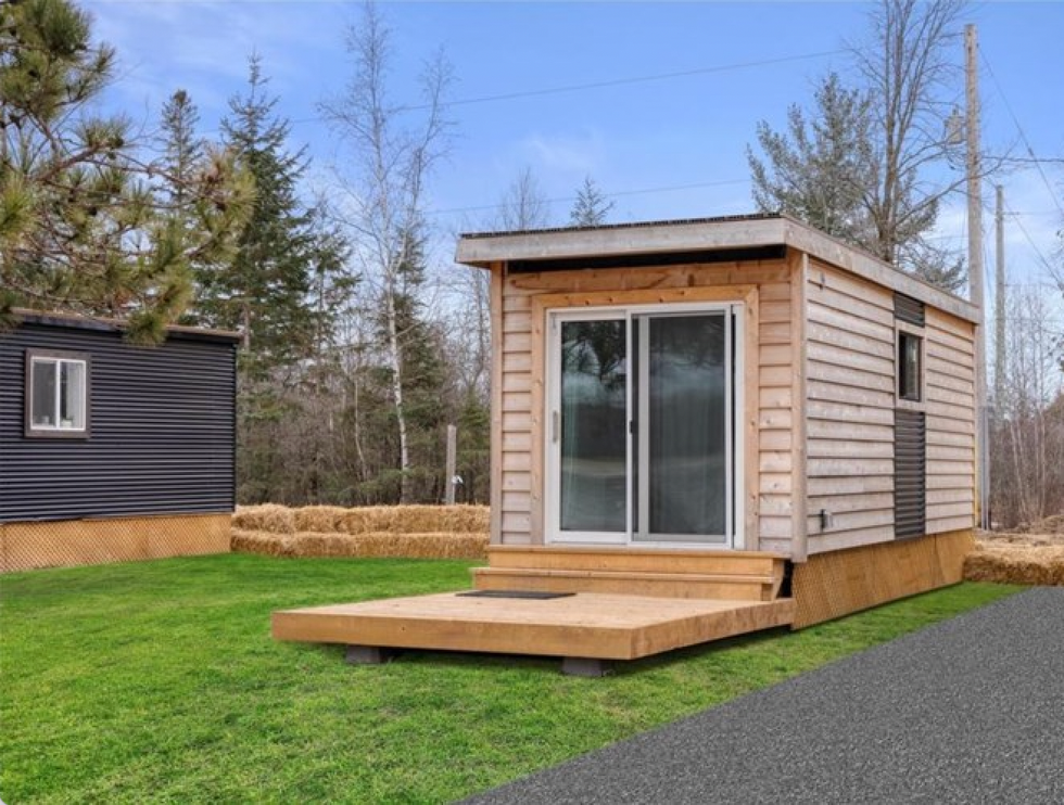 This Tiny House In Ontario Is Part Of A Community Of Small Homes With Lakefront Views