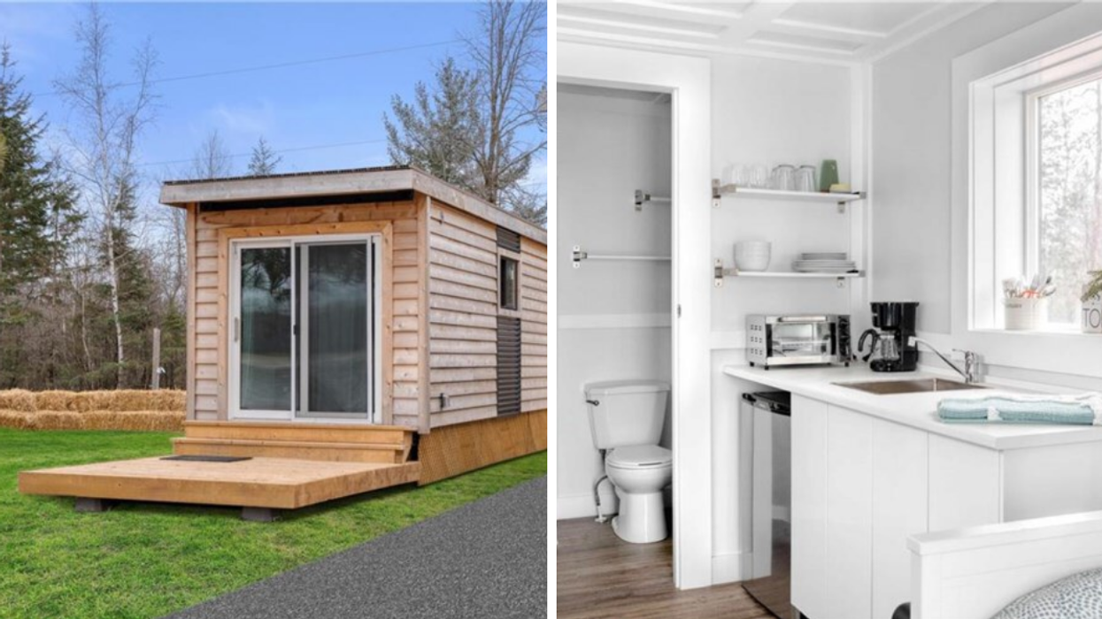 This Tiny Ontario House Is Under $100K & Is Surrounded By Other Homes Just Like It