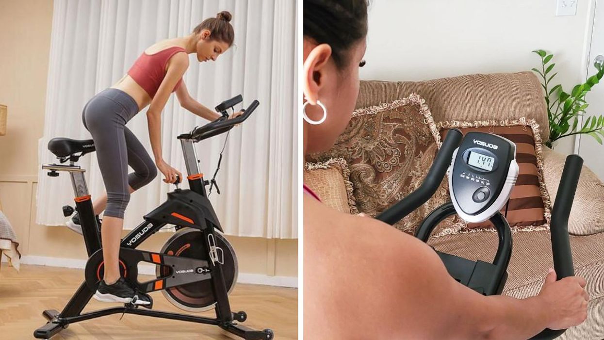 This Top-Rated Exercise Bike On Amazon Canada Is Seriously On Sale Right Now