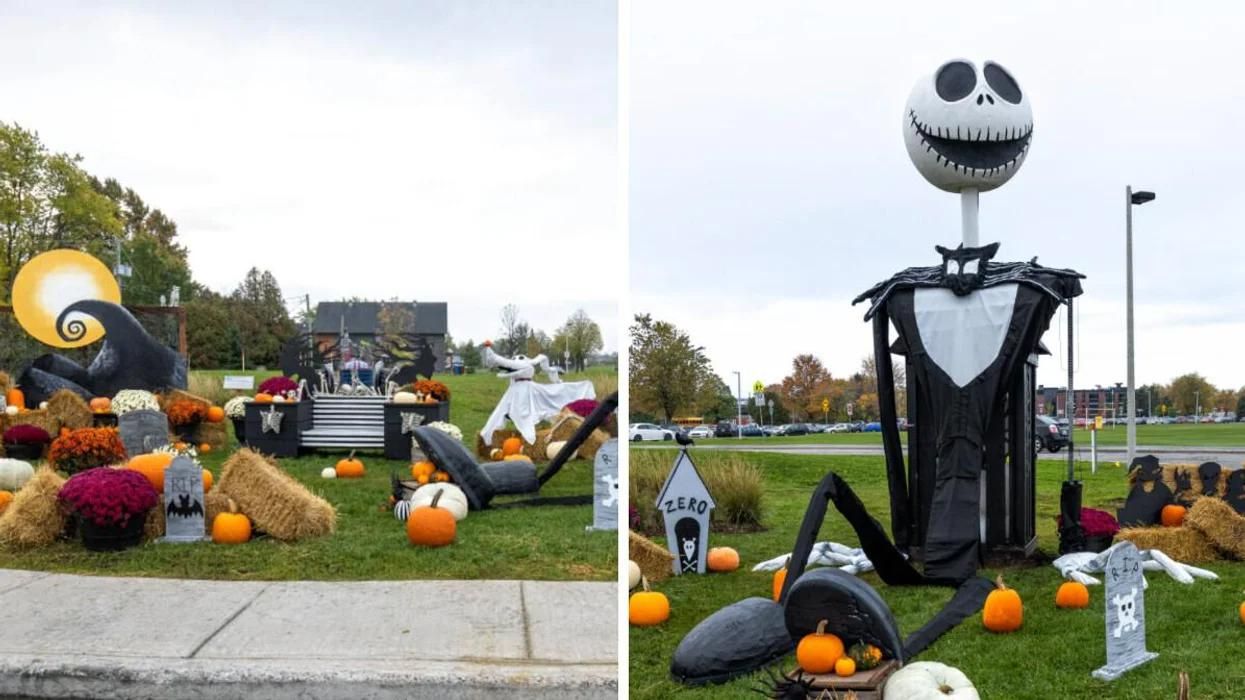 This Town Near Ottawa Has Turned Into Tim Burton's 'The Nightmare Before Christmas'
