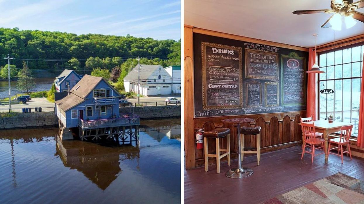 This Waterfront House For Sale In Nova Scotia Has Its Own Pub & Costs $190K (PHOTOS)