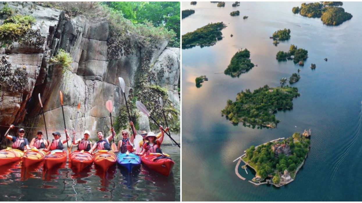 Thousand Islands In Ontario Lets You Paddle Through Remote Island Clusters