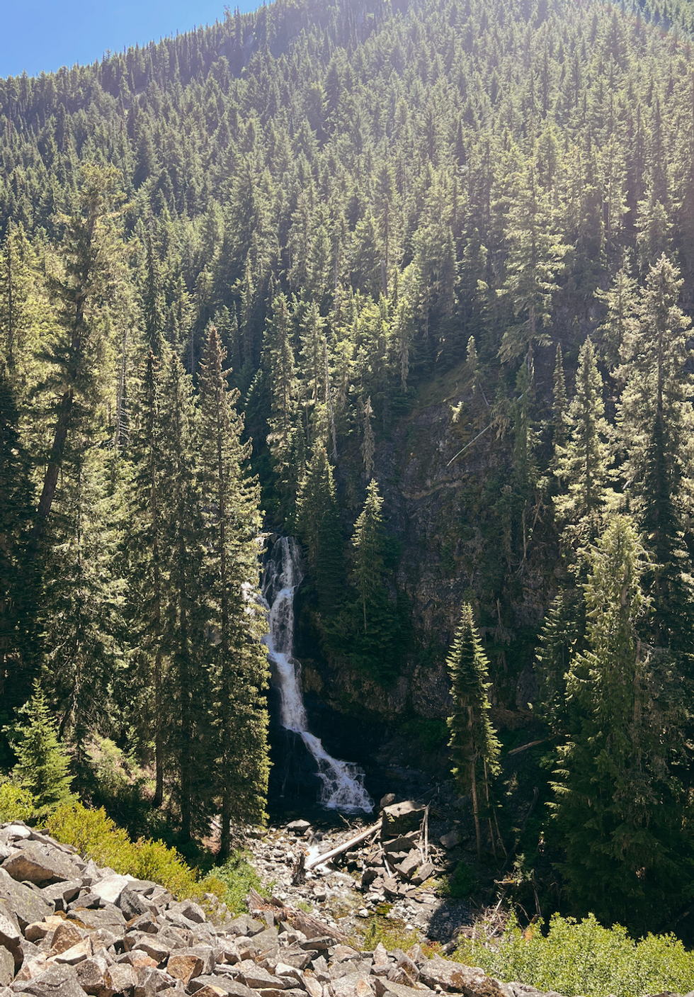Three Falls Trail in E.C. Manning Park.