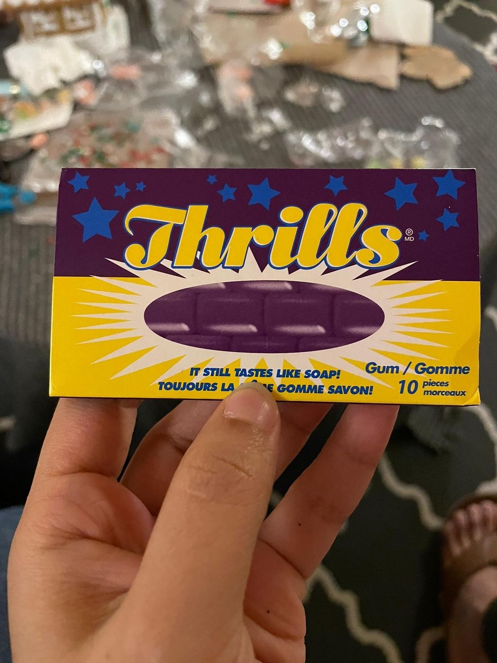 Thrills candy.