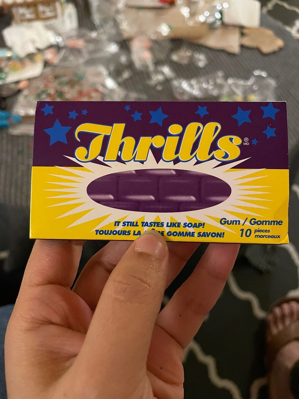 Thrills chewing gum.