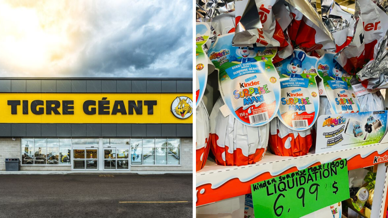 Tigre Géant. Droite : Centre Boom liquidation.