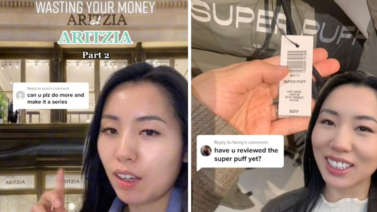 This TikToker Reviews Popular Aritzia Clothes & Here’s What She