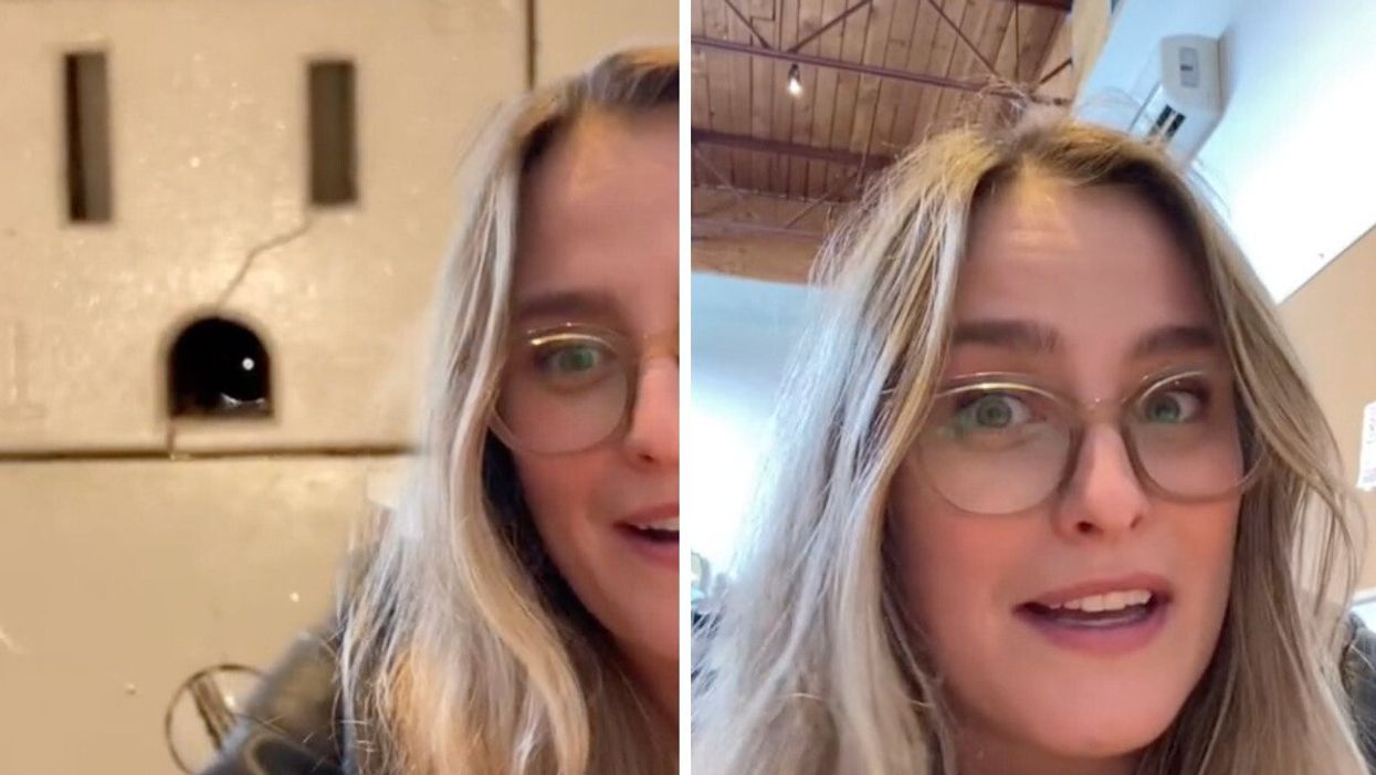 TikToker Kennedy Calwell in her video.