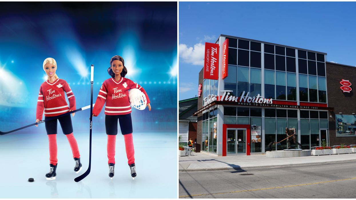 Tim Hortons' Barbie Dolls Are Out Now & Come Decked Out In Hockey Gear