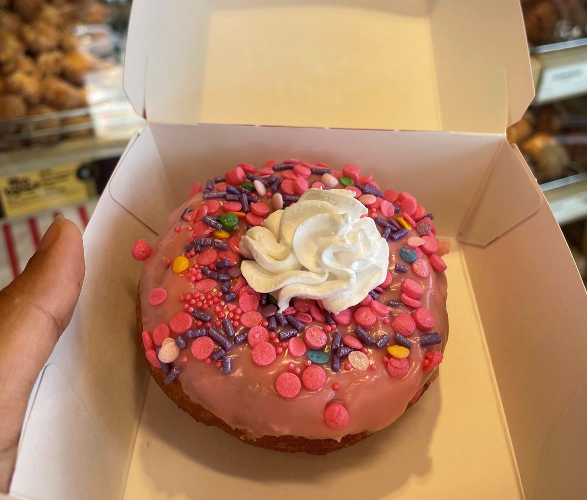 Did not live up to the hype Tim Hortons' birthday cake anything Narcity