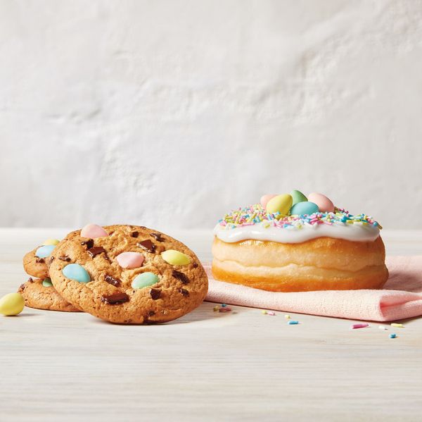 Tim Hortons Cadbury Mini Eggs Cookies and Cadbury Mini Eggs Dream Donut.