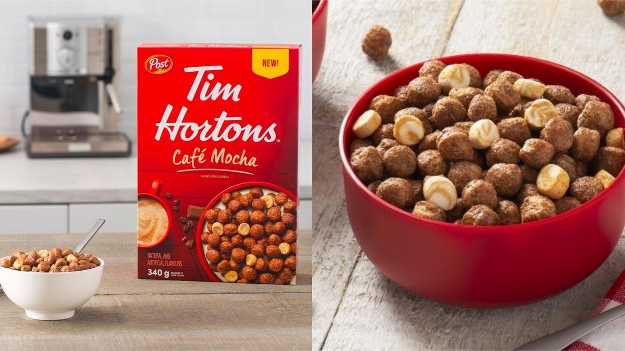 Tim Hortons Cereal Has A New Flavour & This Time It Tastes Like Coffee
