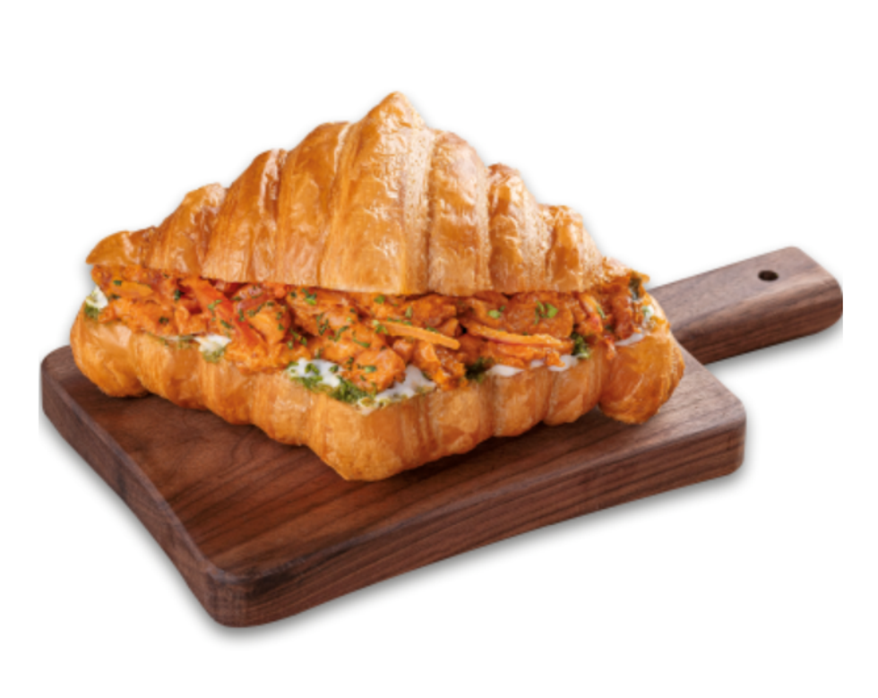 Tim Hortons' chicken tikka croissant.