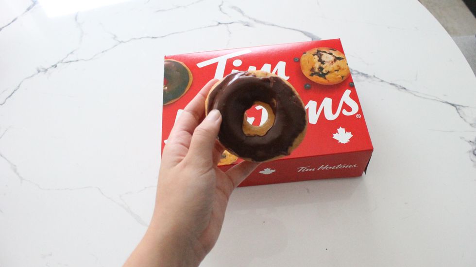 I Tried All Of Tim Hortons' Most Popular Donuts & Some Aren't Even That Good Narcity