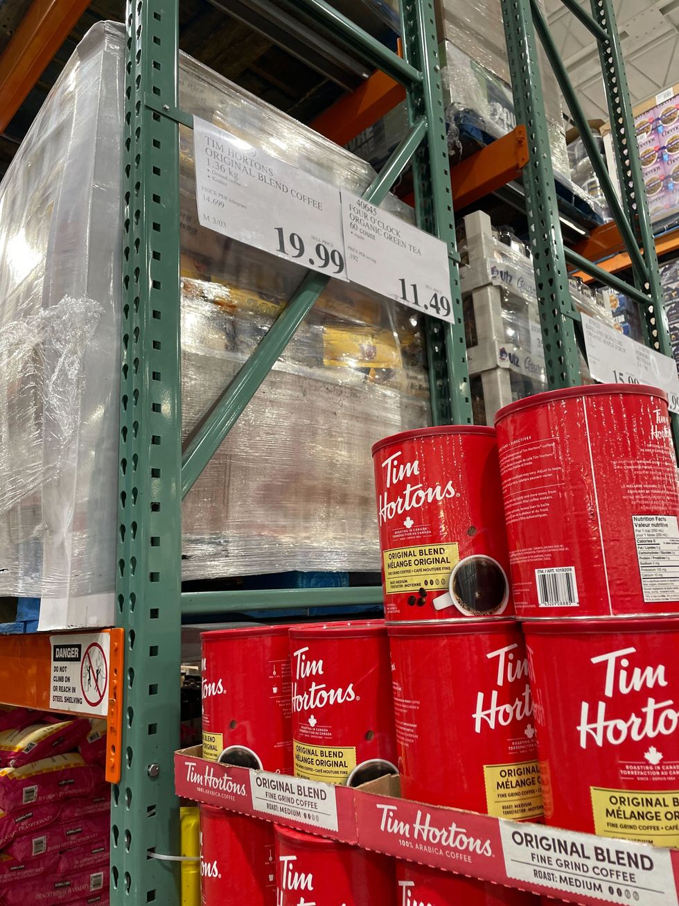 tim hortons coffee at costco