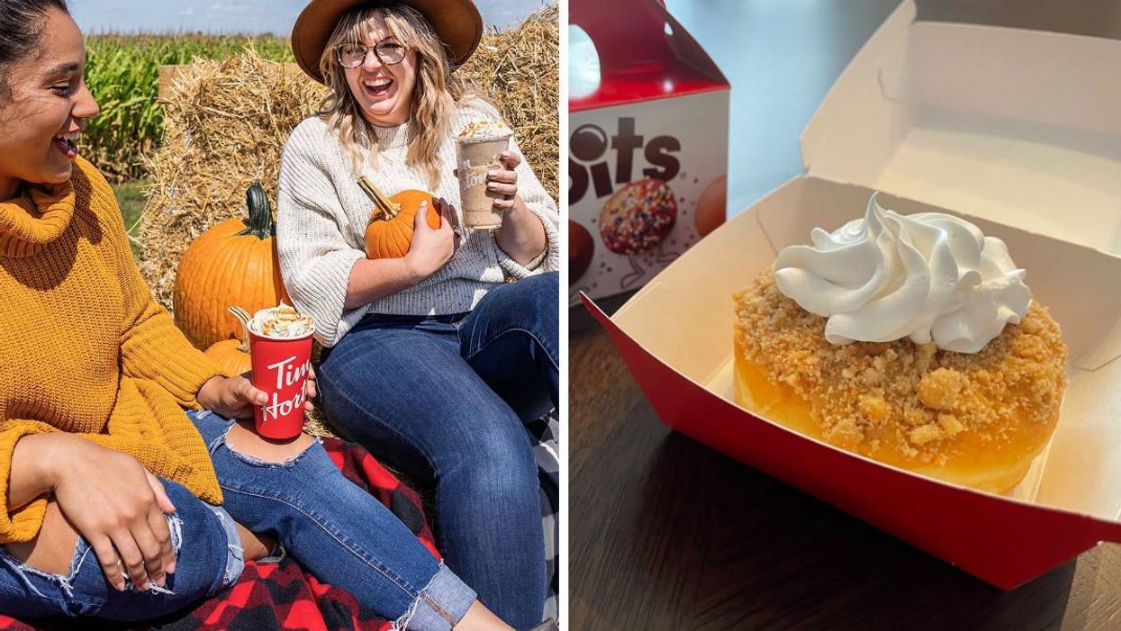 Tim Hortons Fall Menu For 2021 Is Here With An Apple Pie Donut