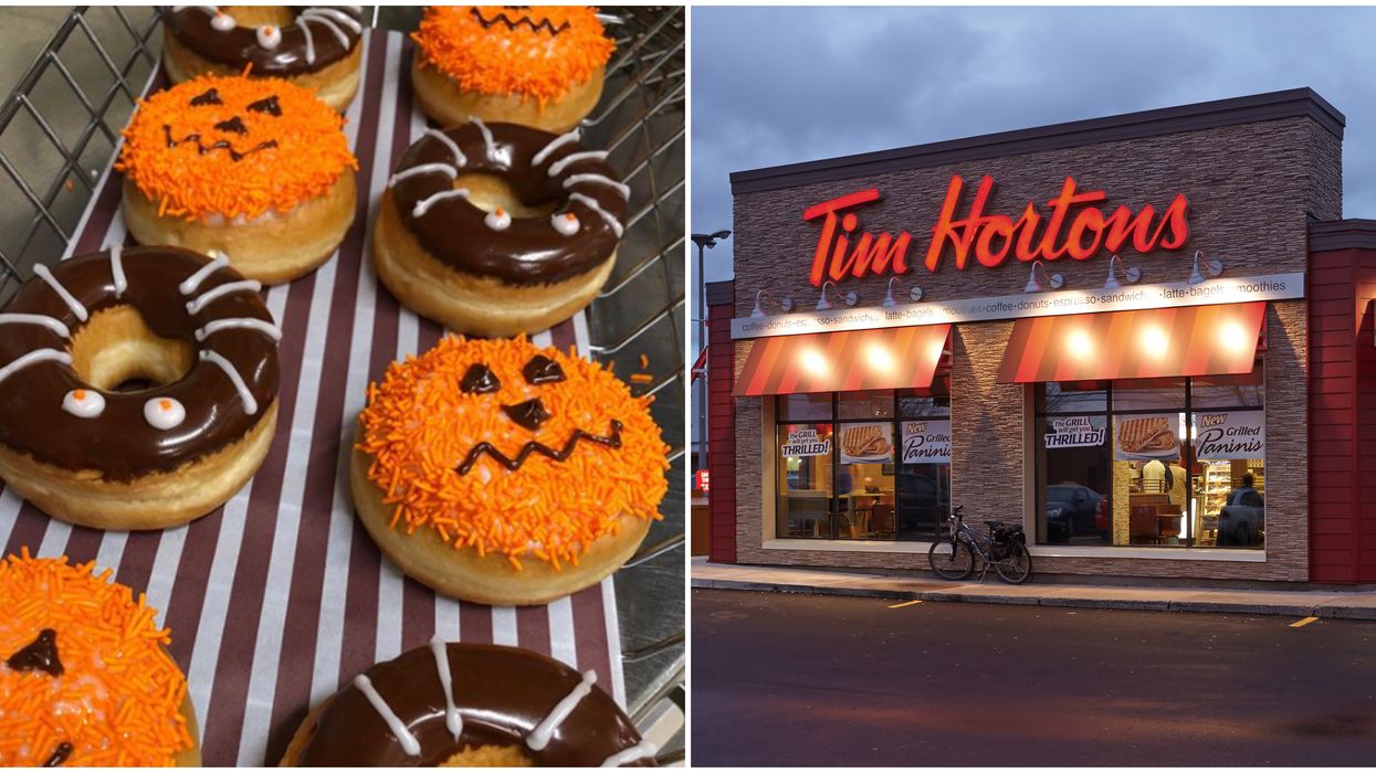 Tim Hortons Halloween Donuts At Certain Locations Are Perfect For The Spooky Holiday
