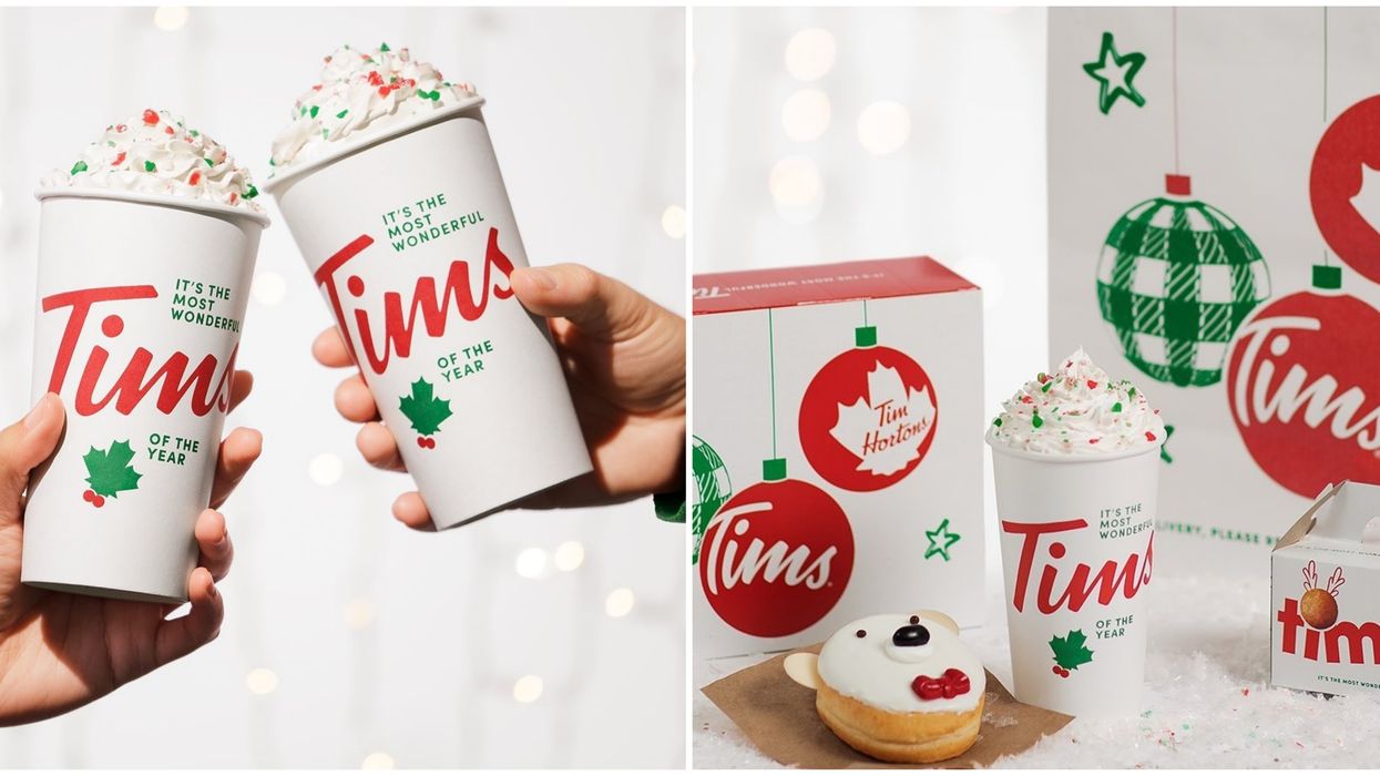 Tim Hortons Holiday Cups For 2020 Sent To A School Were Festively Redesigned By Students
