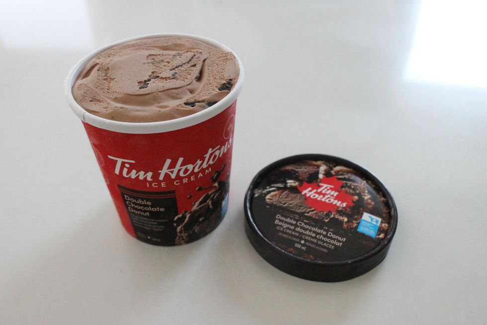 Tim Hortons Ice Cream Is Available Now & One Tastes Like You're Really