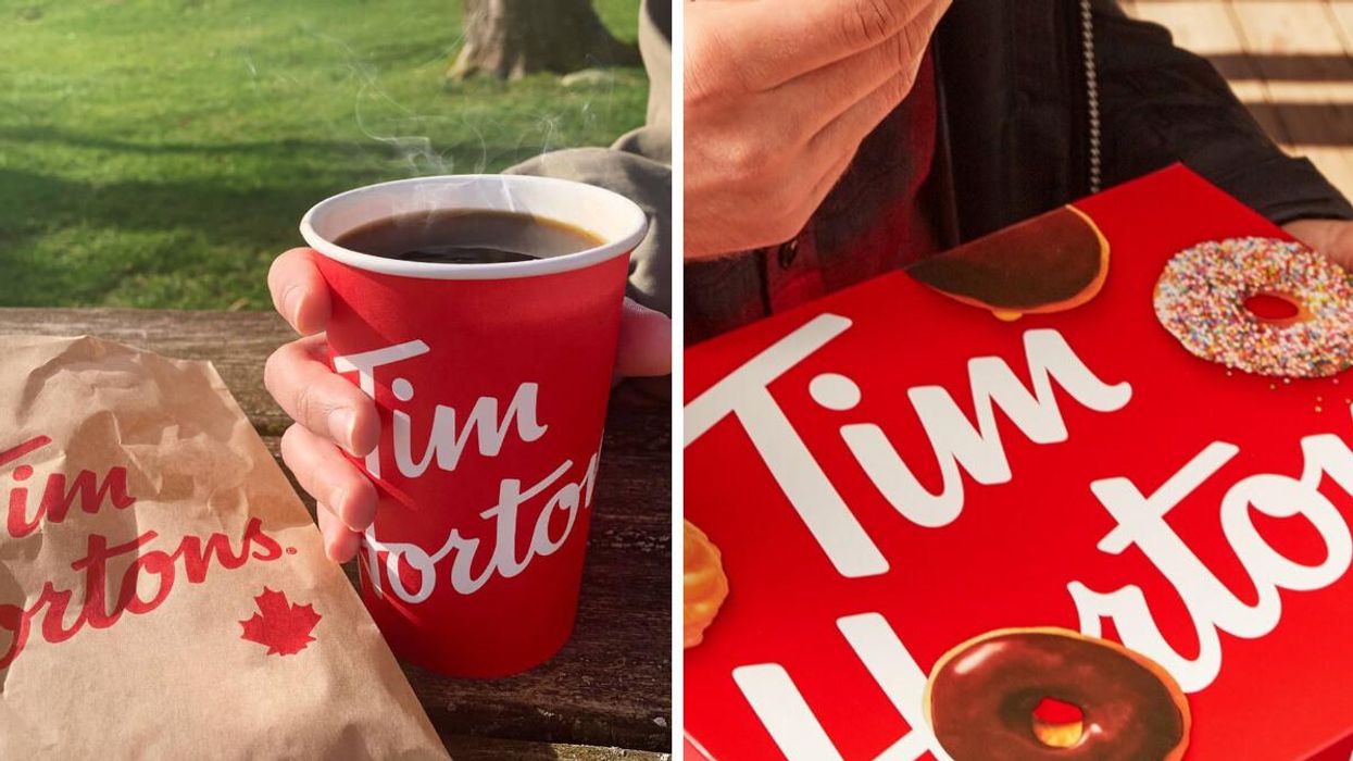 Tim Hortons Is Launching A New Donut This Weekend & It's Got A Bit Of Everything (PHOTO)