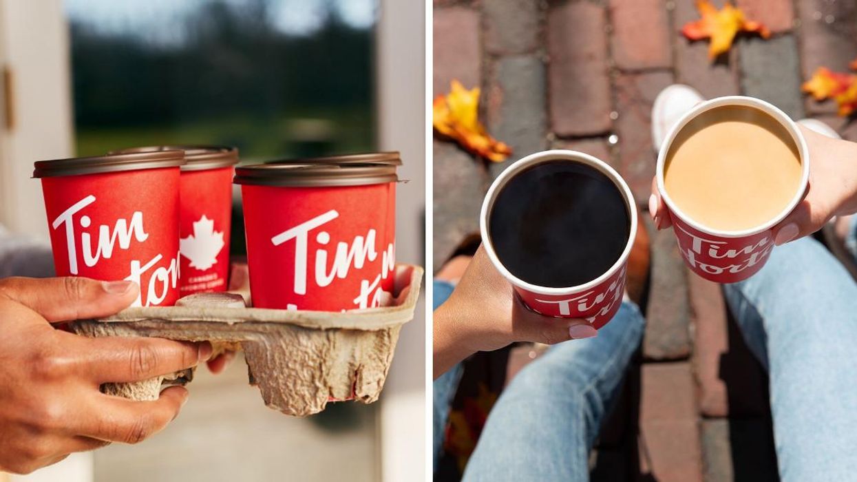 Tim Hortons Is Testing New Cups For Hot Drinks In Canada That Are Recyclable & Compostable
