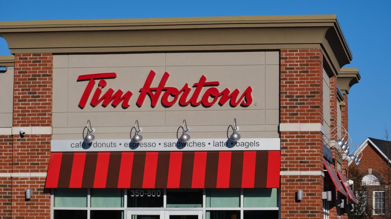 Tim Hortons location in Ottawa.