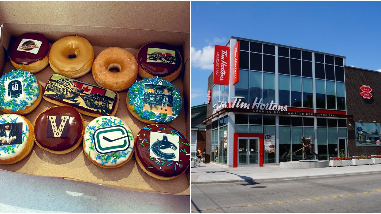 Tim Hortons Made Donuts & Hockey Cards For New Vancouver Canuck Braden Holtby's Tortoises