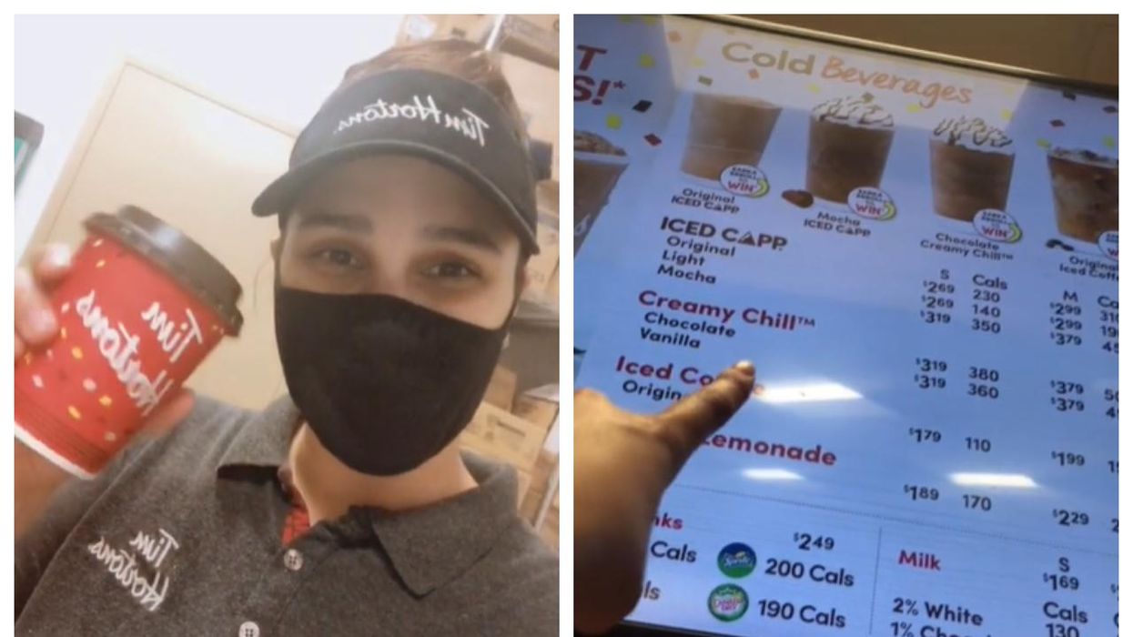 Tim Hortons Menu Hacks Are Being Shared By A Canadian TikToker