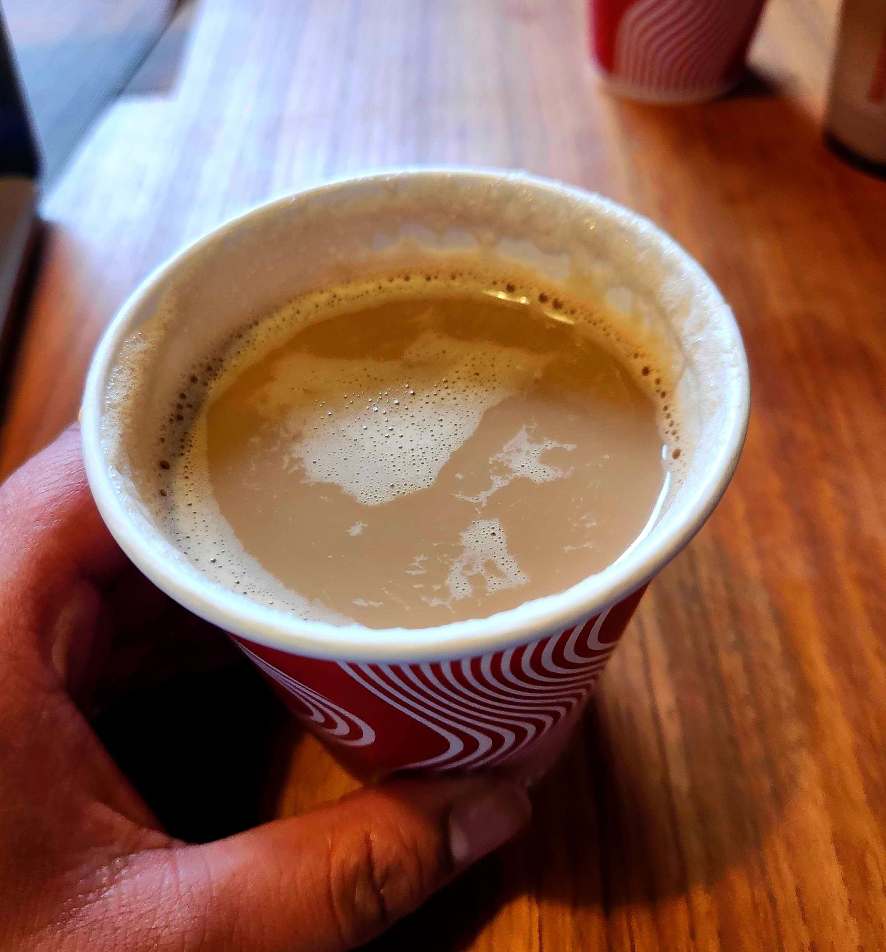 Tim Hortons' new Fudge Brownie Latte.