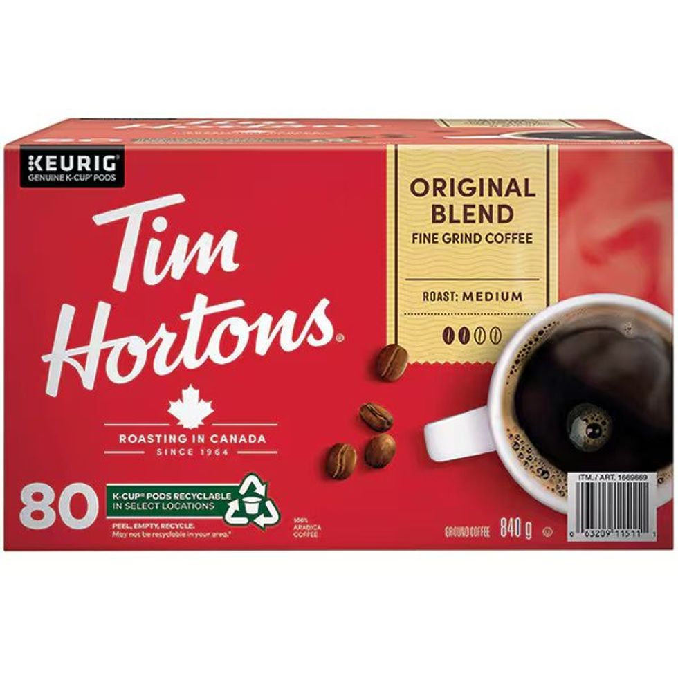 Tim Hortons original coffee (80 K-cups)