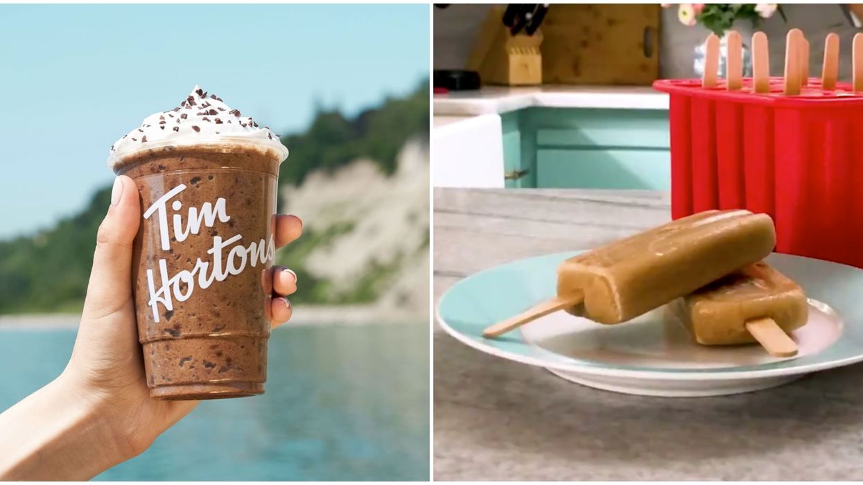 Tim Hortons partage une recette de « popsicles » au cappuccino glacé
