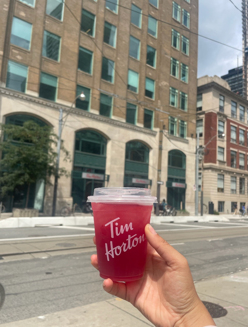 Tim Hortons Quencher.