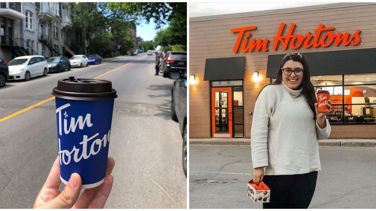 Tim Hortons ramène les tasses bleues spéciales pour la Saint-Jean