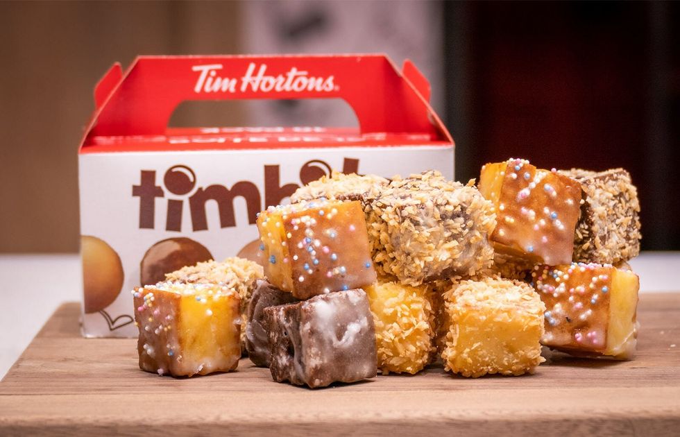 Tim Hortons Square Timbits.