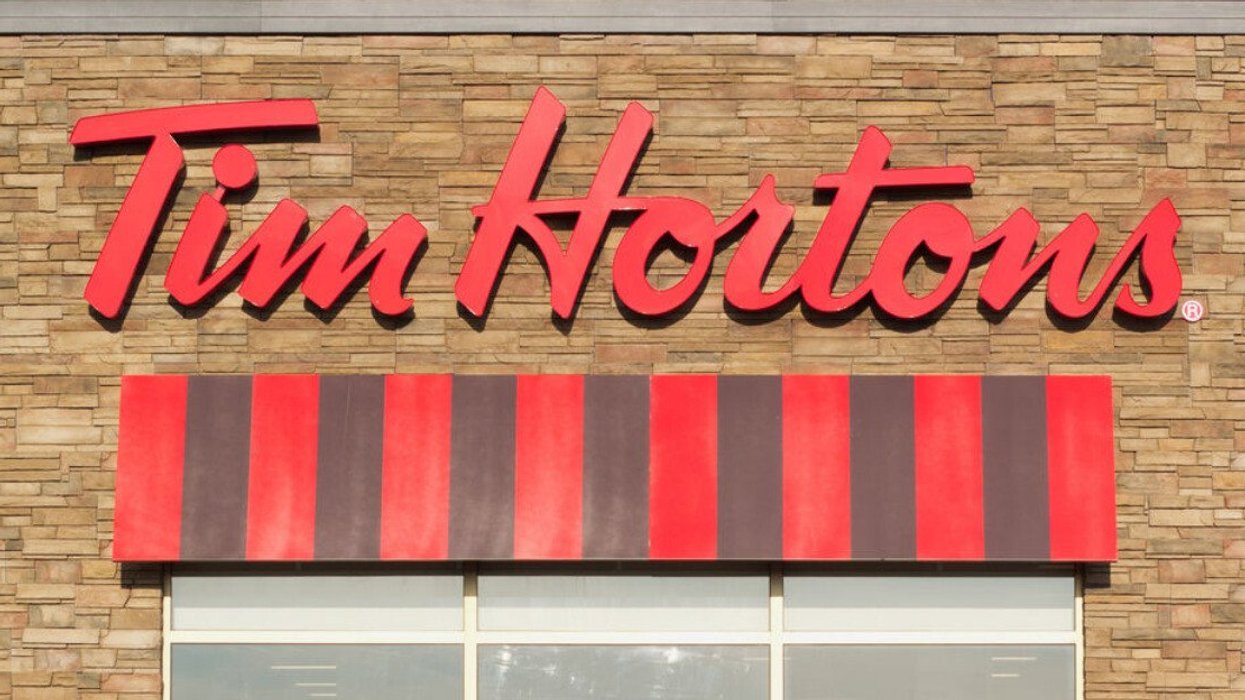 The UK Just Opened A New Tim Hortons & A Guy Waited 40 Hours Outside To ...