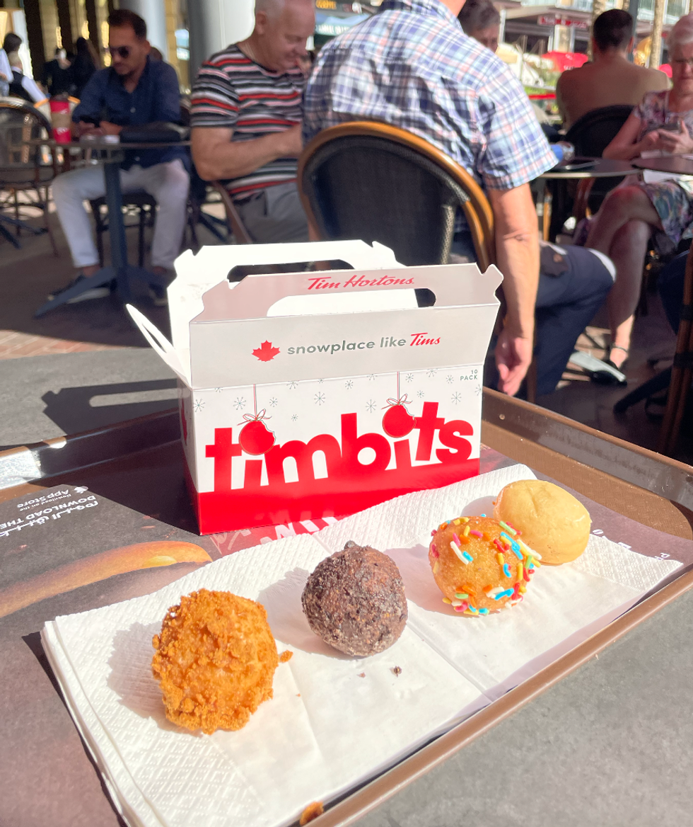 Timbits in Dubai.