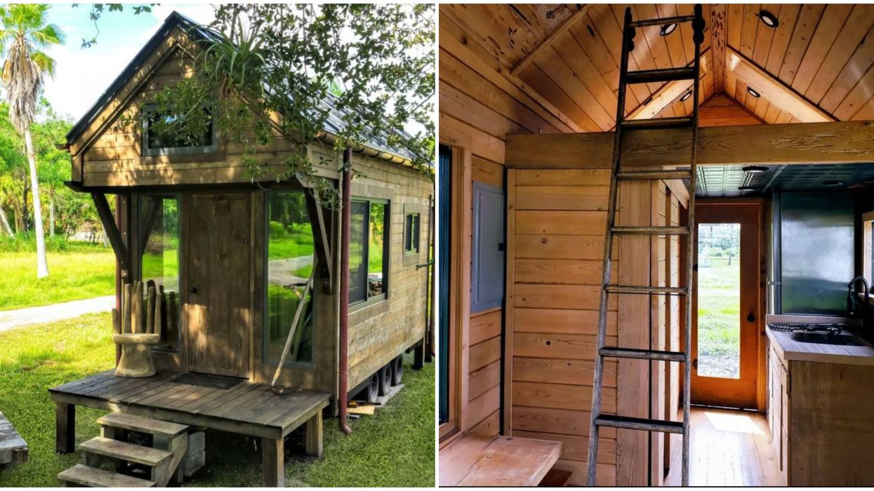 Tiny Home For Sale In Florida Is Only $49,900 And It's Adorably Rustic