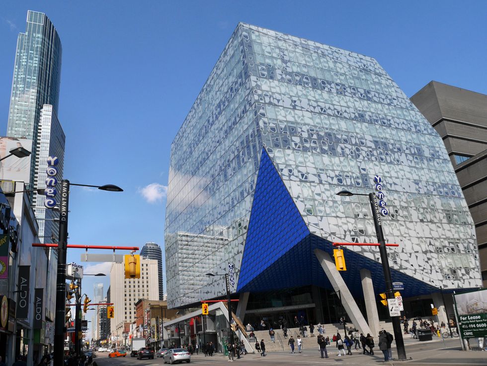 TMU Student Centre Downtown Toronto.