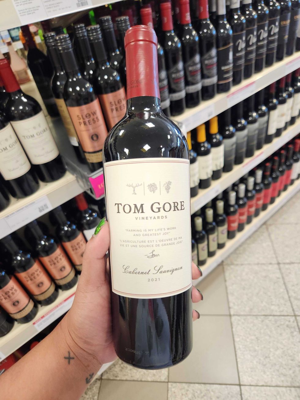 Tom Gore Cabernet Sauvignon at the LCBO.