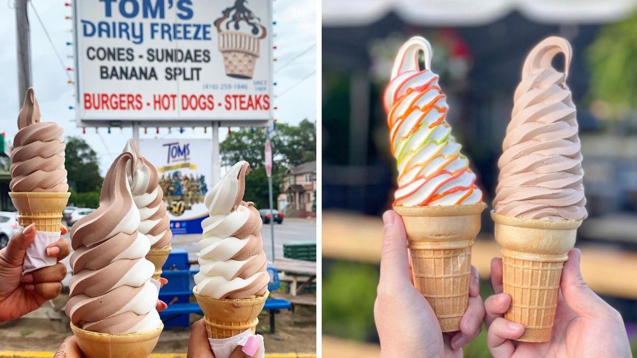 Tom's Dairy Freeze in Etobicoke, Ontario.